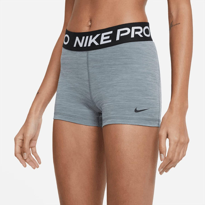 Nike Damen Shorts W Np 365 Short 3in L Smoke Grey/Htr/Black/Black, L Smoke Grey/Htr/Black/Black