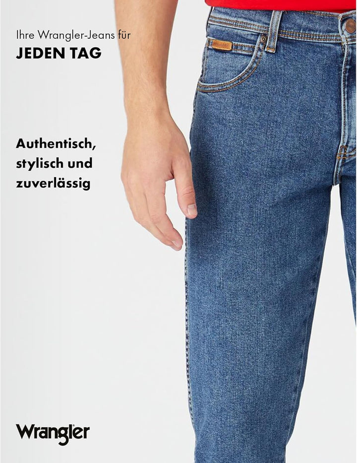 Wrangler Herren Jeans Texas 28W / 32L Stonewash, 28W / 32L Stonewash