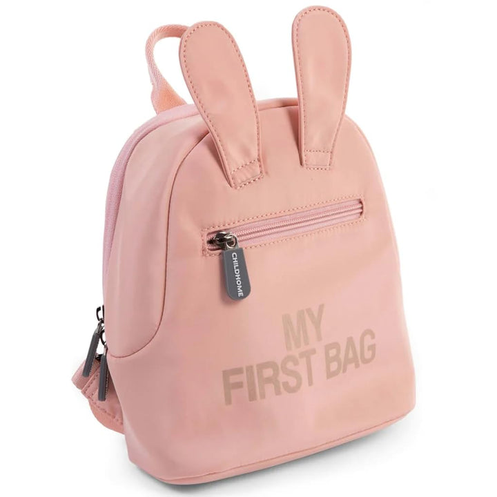 CHILDHOME, Kinderrucksack Baby, Schule, Vorschule, Kinderkrippe, Zwei Fächer, Lunchbag/Flaschen geei