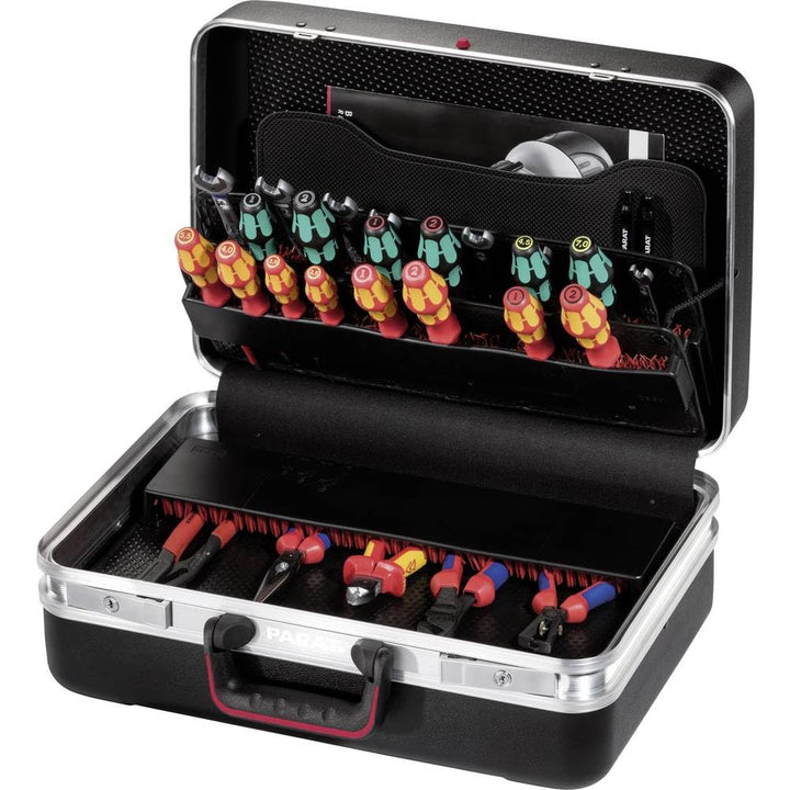 Parat Werkzeugkoffer CLASSIC Plus CP-7 (Werkzeugtasche leer für 60 Werkzeuge, Material X-ABS Kunstst