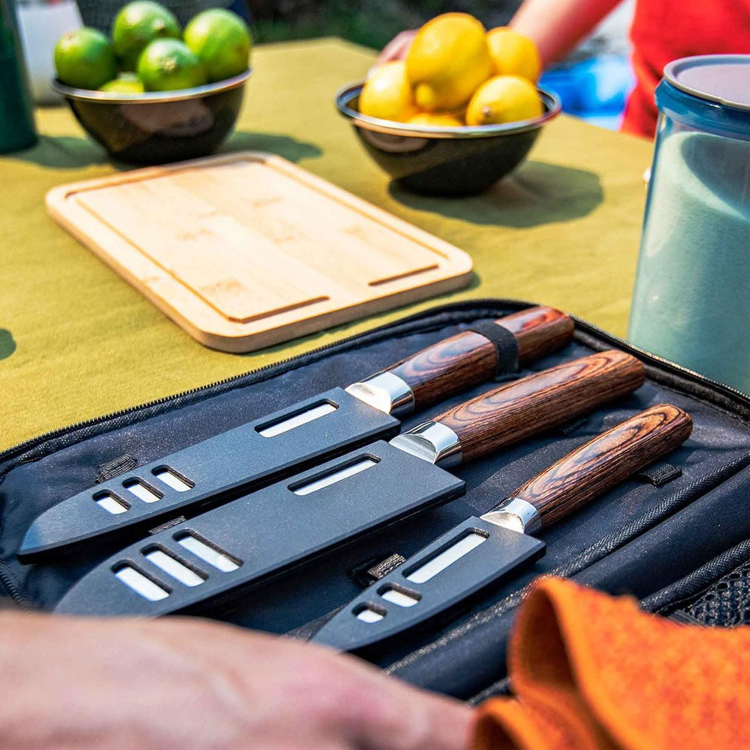 Gsi Outdoors Küchenhelferset Gourmet Backpack Kitchen, Mehrfarbig, 7-teilig, 90106