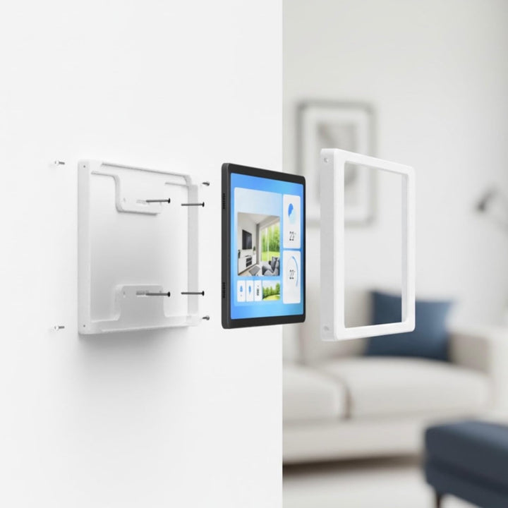 Tablet Wandhalterung für Samsung Galaxy Tab A7 (10,4 Zoll) - Passgenauer & Flacher Rahmen für Smart