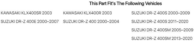 K&N SU-4000 Motorrad K&N Tausch-Luftfilter, Luftfilter