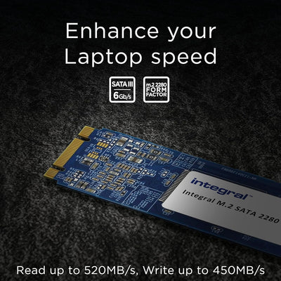 Integral 128GB M.2 SATA III 2280 Interne SSD, bis zu 480MB/s Lesen 400MB/s Schreiben 128GB M.2 2280