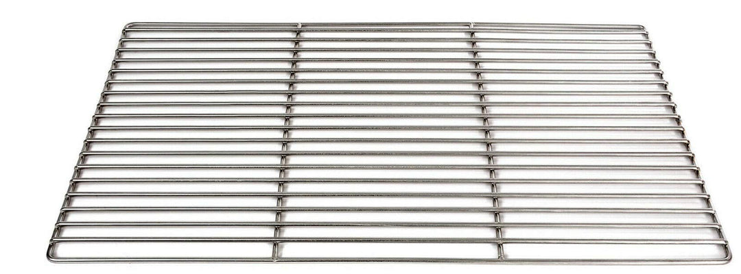 Massiver Grillrost 40 x 30 cm aus Edelstahl 6 mm rostfrei und elektropoliert