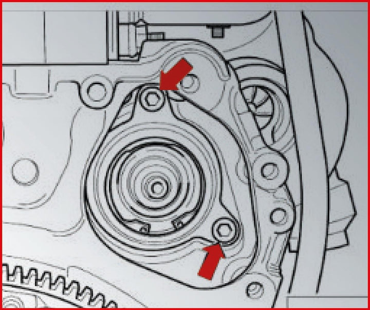 KS Tools 700.1900 VW Wasserpumpen-Demontage-Werkzeugsatz, 3-tlg.