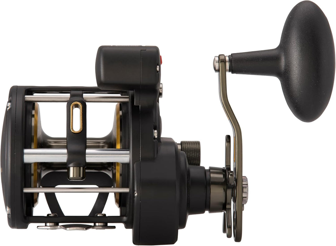 PENN Fathom II Level Wind-Multirolle – Salzwasser-Angelrolle für Boots-, Küsten- und Kajakangeln 30|