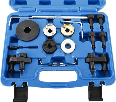 FreeTec Motor Nockenwelle Locking Ausrichtung Timing Tool Kit Kompatibel mit VW Skoda VAG 1.8 2.0 TF