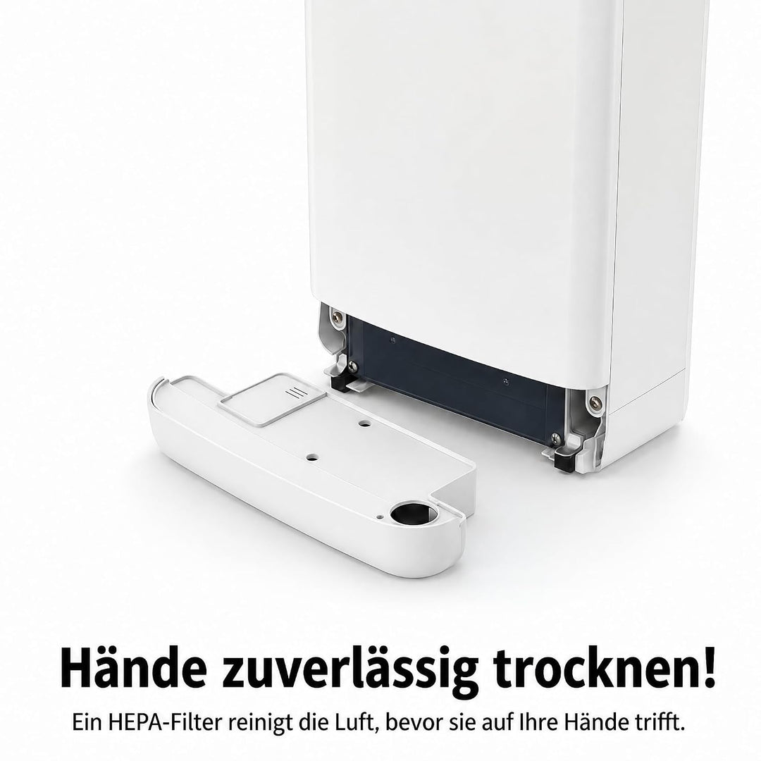 FG2006H Automatischer doppelseitiger Jet-Händetrockner, 240V, Weiss