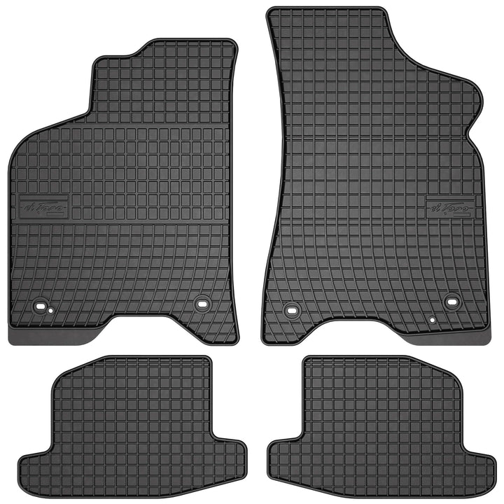 MOTOS Gummimatten Auto Fussmatte passend für Volkswagen Lupo 1998-2005 Hatchback Verbessern Sie Ihre