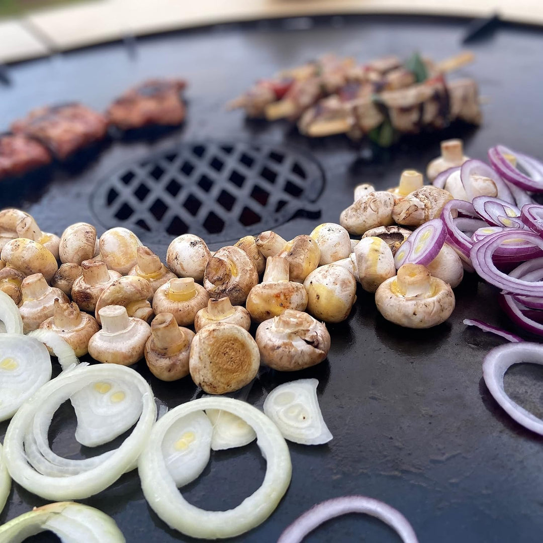 3er Set Feuerplatte Grillrost für Dutch Oven Kugelgrill 47er 50er 57er 60er 67er (für 50er Kugelgril