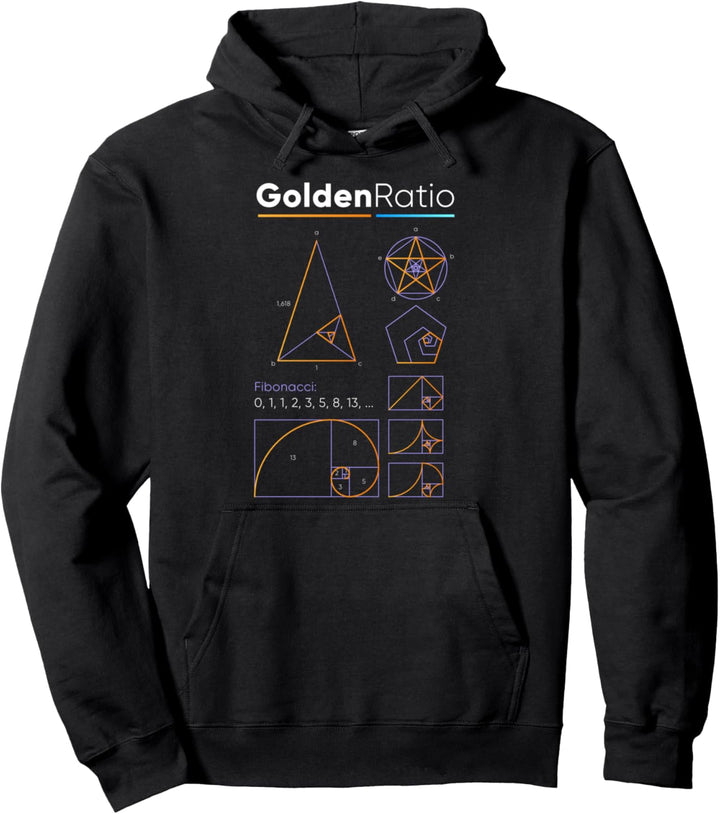 Das Goldene Schnitt-Konzept Pullover Hoodie