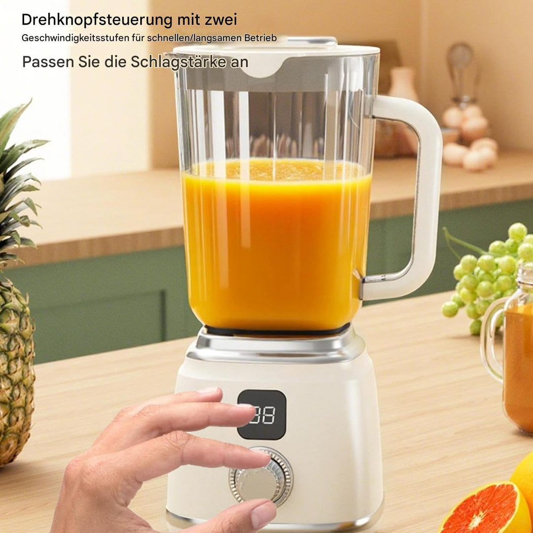 Obstentsafter - Wiederaufladbarer Tragbarer Entsafter Mit LED Display | Kabelloser Entsafter für Zit
