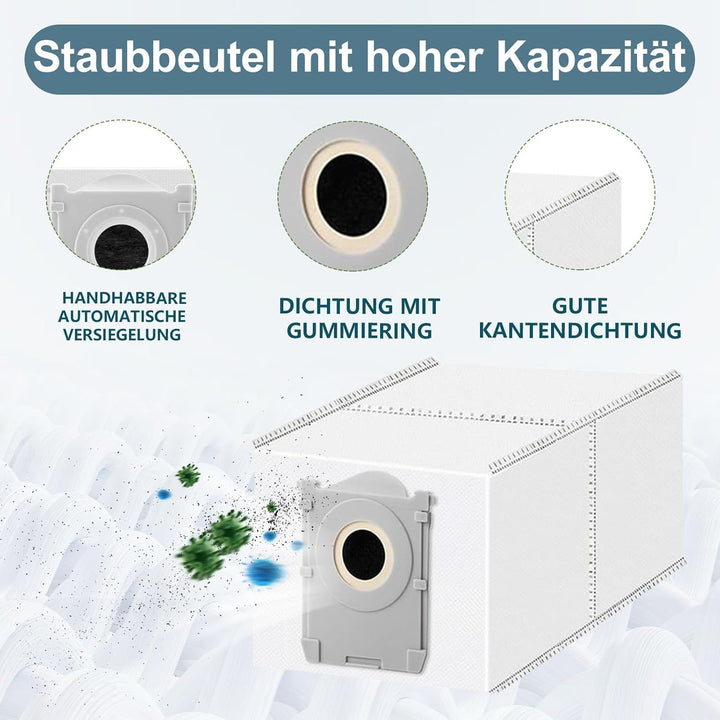 Homruich 21 Stück Zubehör für Ecovacs Deebot X9 PRO Omni Staubsauger Ersatzteile, 1 Hauptbürste, 2 M