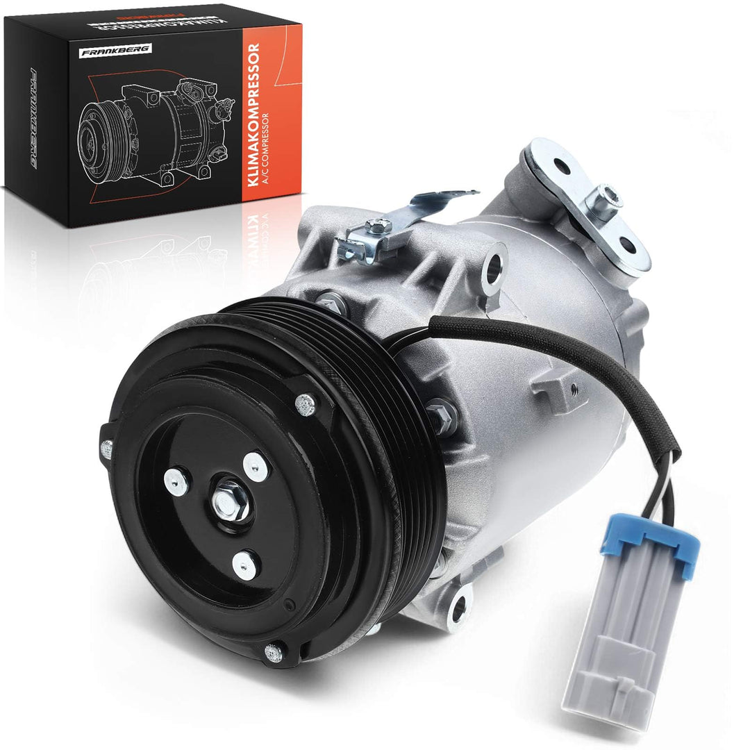 Frankberg 1x Klimakompressor Klimaanlage Kompatibel mit Astra G Cabriolet F67 2.2L 2002-2005 Astra G