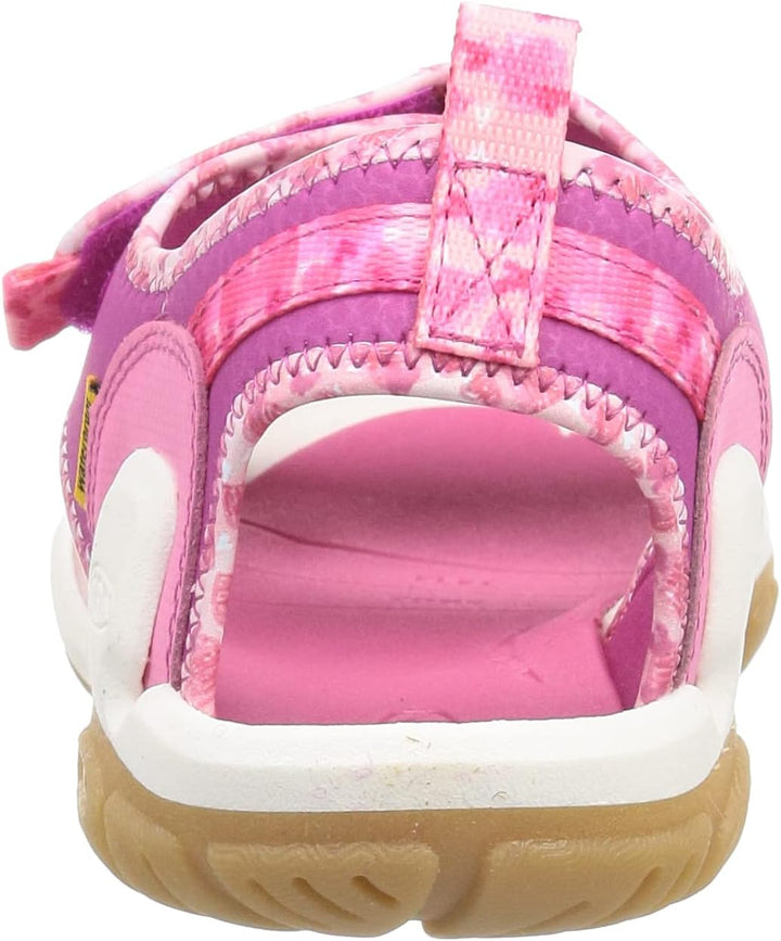 KEEN Unisex Kinder Knotch Creek Open Toe Sandalen Pink Multi 25/26 EU, Pink Multi 25/26 EU