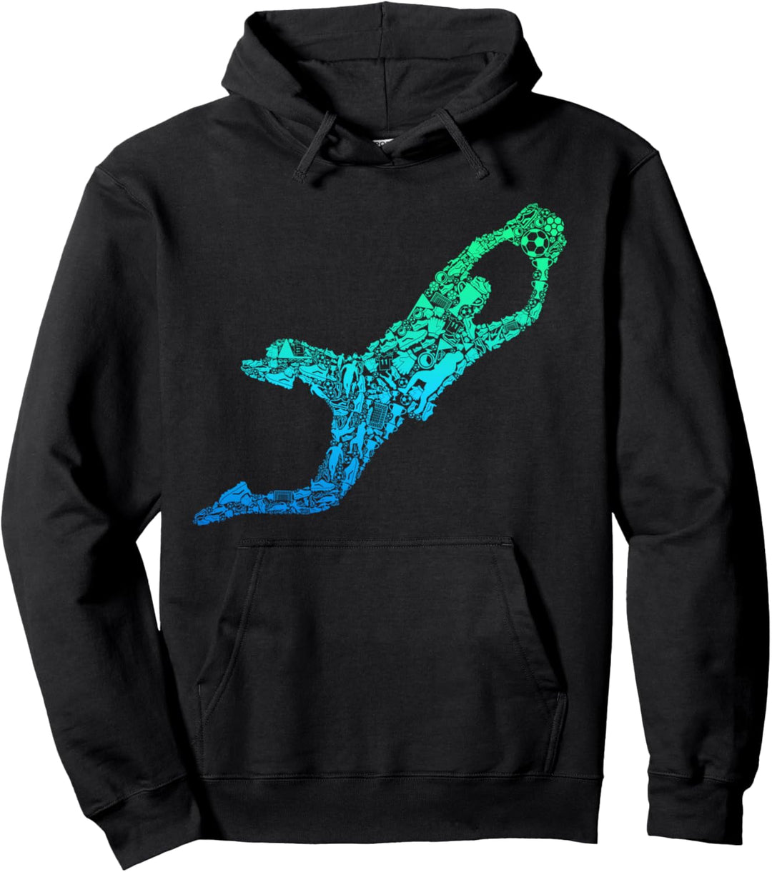 Fussball Torwart Torhüter Pullover Hoodie