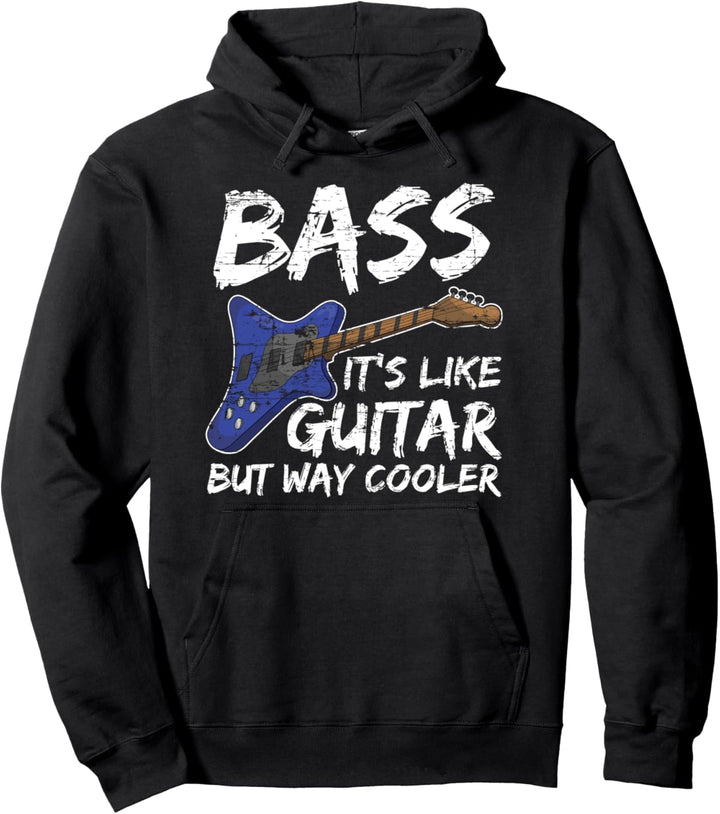 Lustiges Bassisten Musik Band Geschenk Bass Gitarre Pullover Hoodie