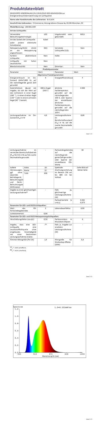 B.K.Licht - 2er Set LED Leiste mit Ein-Ausschalter, neutralweisse Lichtfarbe, erweiterbar, Unterbaul