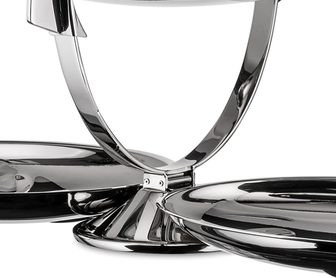 Alessi Anna Gong AM37 Etagere, Edelstahl, 3,2 x 21 x 5,8 cm, Einheiten, 1.0 Single, Single