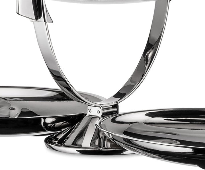 Alessi Anna Gong AM37 Etagere, Edelstahl, 3,2 x 21 x 5,8 cm, Einheiten, 1.0 Single, Single