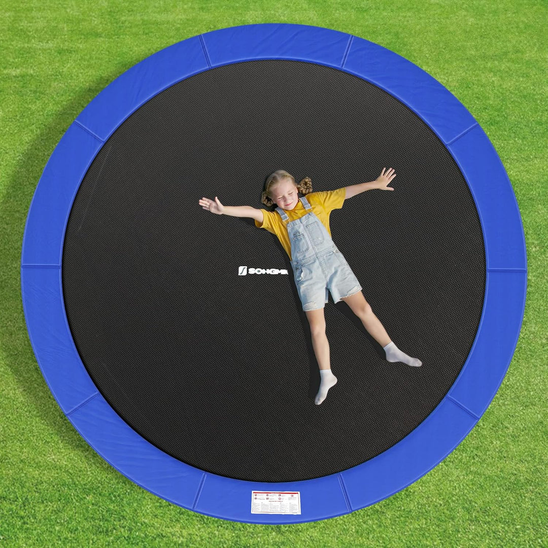 SONGMICS Trampolin Randabdeckung, Ø 183 244 305 366 427 cm, Federabdeckung, Randschutz, Sicherheitsm