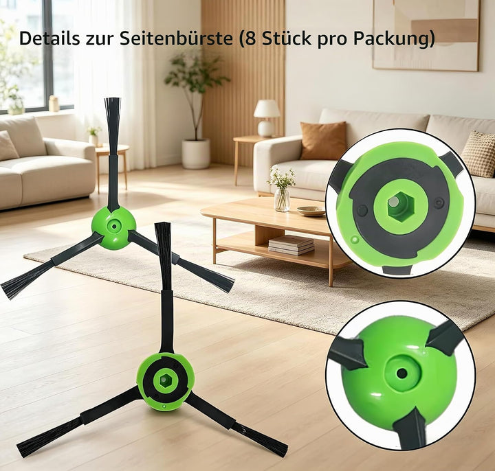 JoyBros Ersatzteil-Zubehör, kompatibel mit iRobot Roomba E5 E6 E7 i7 i7 i6 i8 i3 i4 Plus 3150 E &amp; I