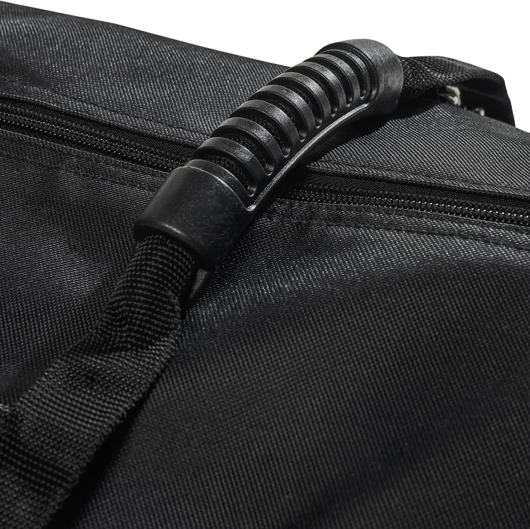 Black Crevice Skitasche mit Rollen für 2 Paar Skier + Stöcke I Ski Bag mit 2-Wege Reissverschluss I