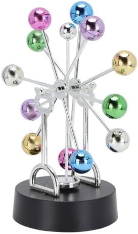 EBTOOLS Perpetuum Mobile, Physik Mechanik Science Toys, Art Asteroid, Revolving Ball Rotation Perpet