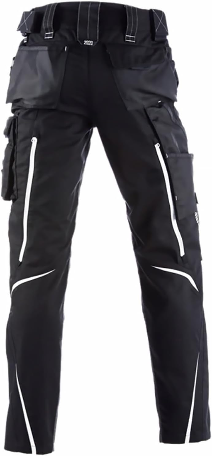 engelbert strauss 65561 Bundhose e.s.Motion 2020 schwarz/Platin Grösse 48, 48