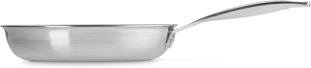 Le Creuset Unbeschichtete Bratpfanne aus 3-ply Edelstahl, Ø 24 cm, 96200224001100 24 cm Unbeschichte