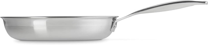 Le Creuset Unbeschichtete Bratpfanne aus 3-ply Edelstahl, Ø 24 cm, 96200224001100 24 cm Unbeschichte