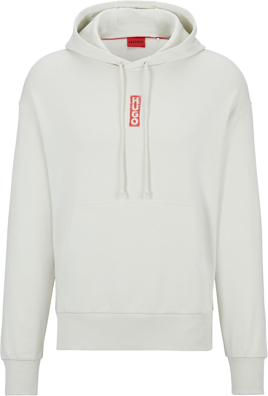 HUGO Herren Diushi Relaxed-Fit Hoodie aus Baumwolle mit Marker-Logos, XL Light/Pastel Green333