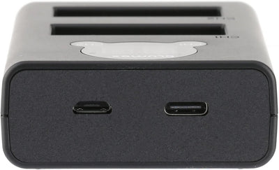 Blumax 2X Akku 1140mAh für Fujifilm NP-W126s/NP-W126 + Slim Dual-Ladegerät USB für Fujifilm XT-3 XT3