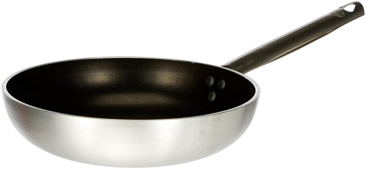 Pentole Agnelli ALSA2111BS24 Hochversenkte Bratpfanne, Aluminium, Silber, 24 cm, 24 cm