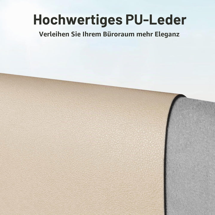 Aothia Schreibtischunterlage,PU-Leder-Schreibtischmatte,Mauspad,rutschfester Schreibtischschutz,wass