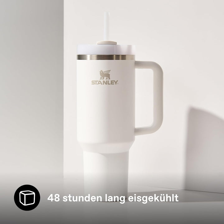 STANLEY Quencher H2.0 Flowstate Trinkflasche Mit Strohhalm 1.2L - Thermobecher Kühlt 11 Stunden - 48