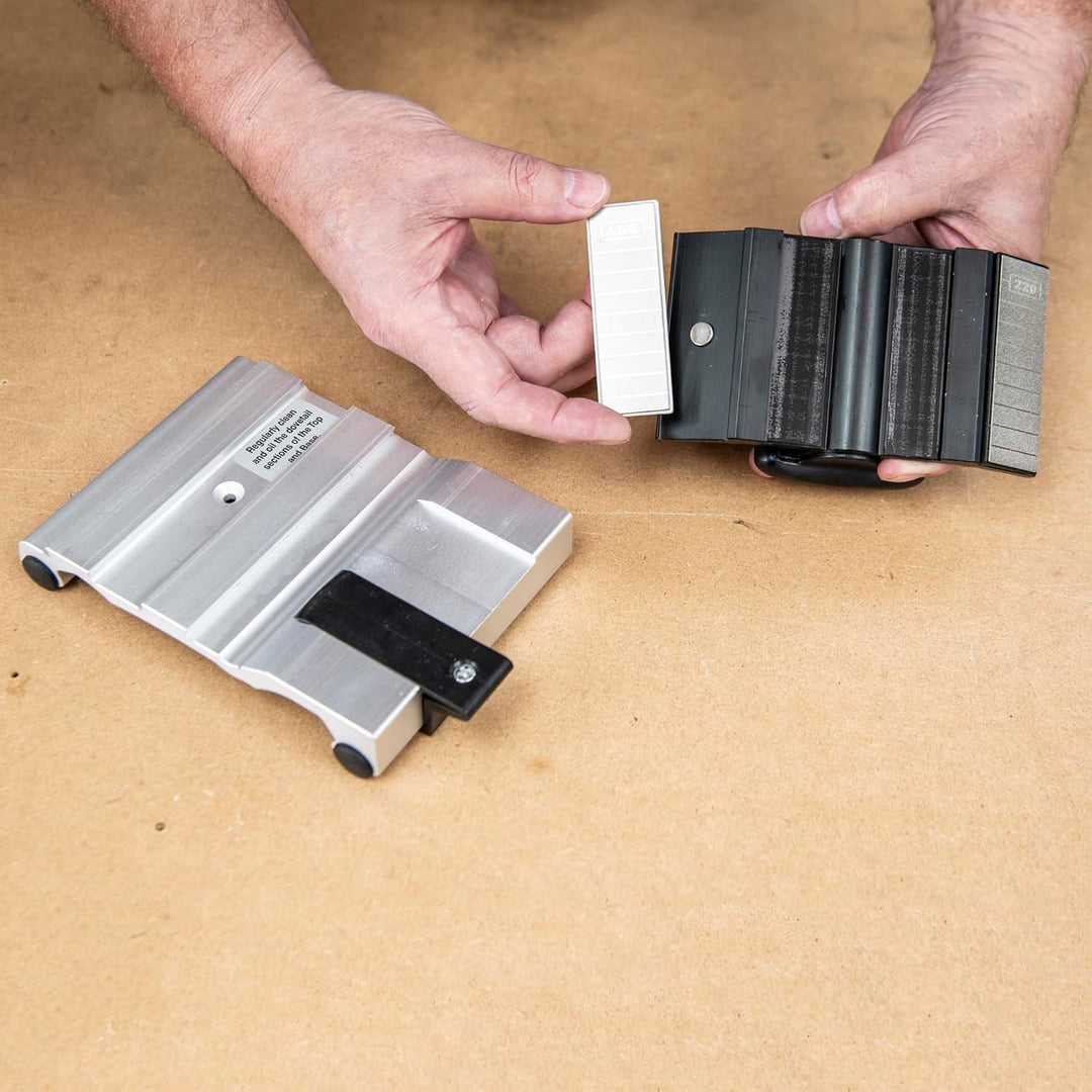 Trend Fast Track MK2 Schärfer, Ideal für alle Meissel und Hobeleisen von 3 mm bis 65 mm Breite, Diam