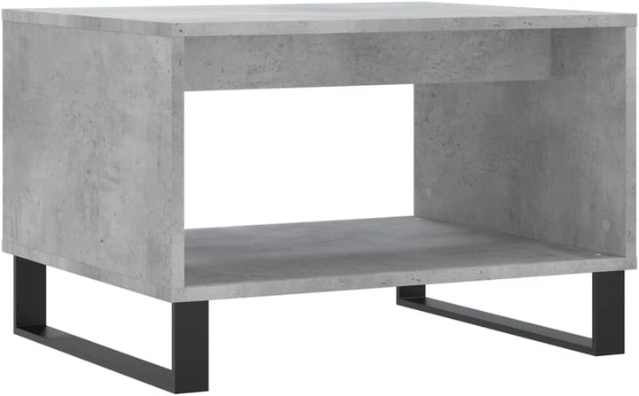 vidaXL Couchtisch Betongrau 60x50x40 cm Holzwerkstoff, Betongrau