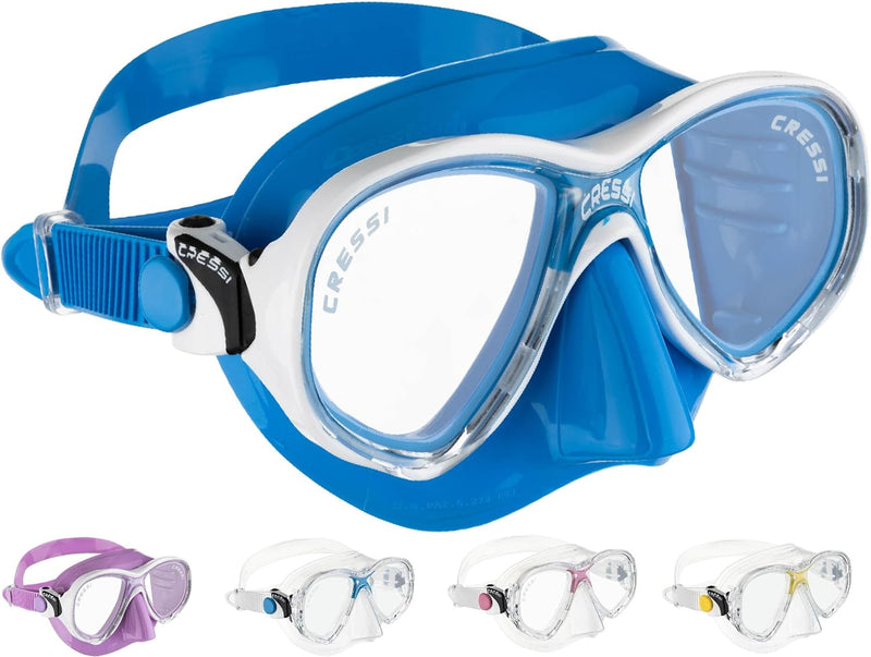 Cressi Marea Jr - Maske oder Maske Marea Jr + Schnorchel Top zum Tauchen und Schnorcheln, Einheitsgr