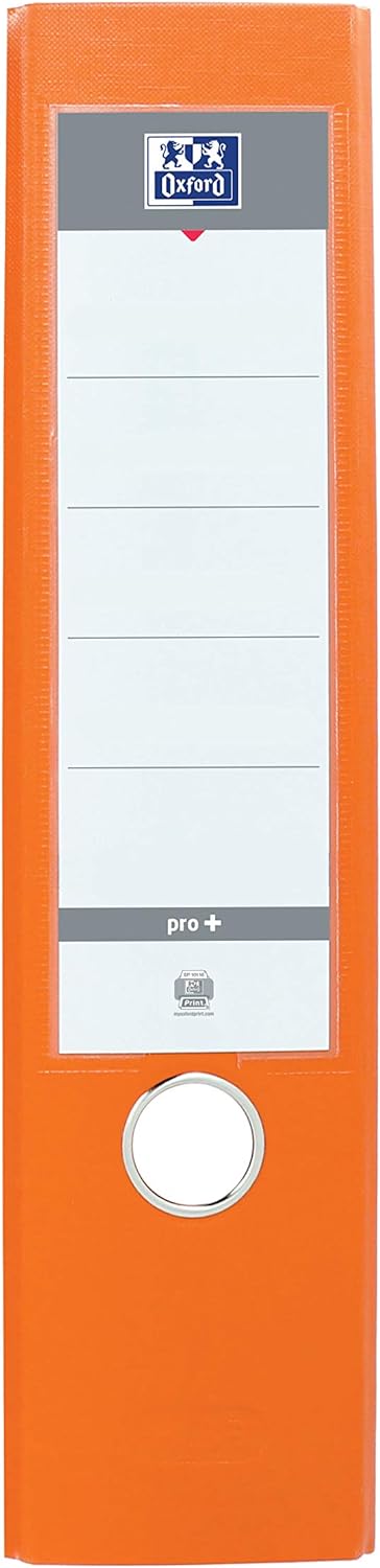Oxford Smart Pro+ Ordner A4 80 mm PP/PP Orange 10er Stück