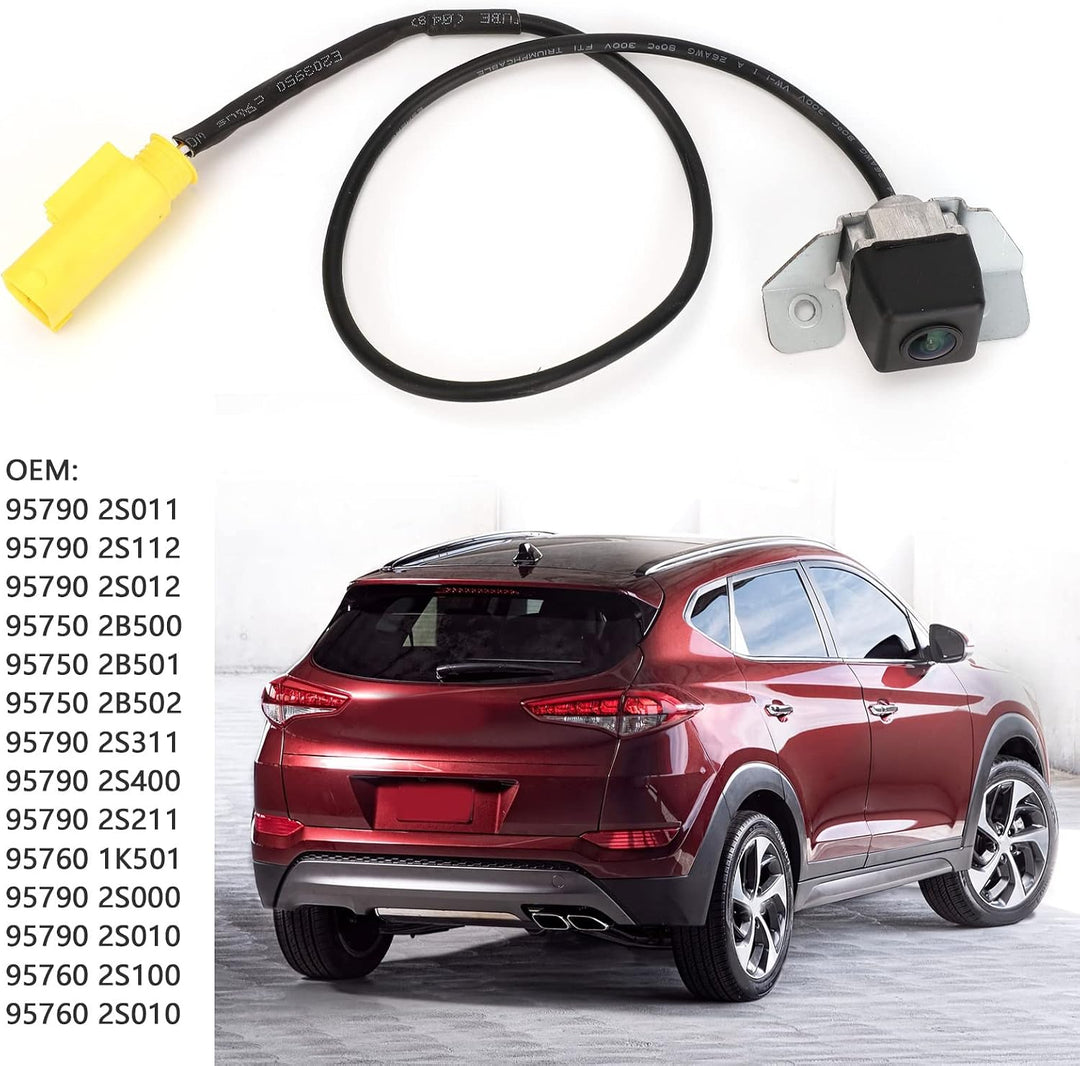 Rückfahrkamera, 95790 IP68 Wasserdichter Auto-Rückfahrkamera-Ersatz für IX35 2009-2015 Rückfahrkamer