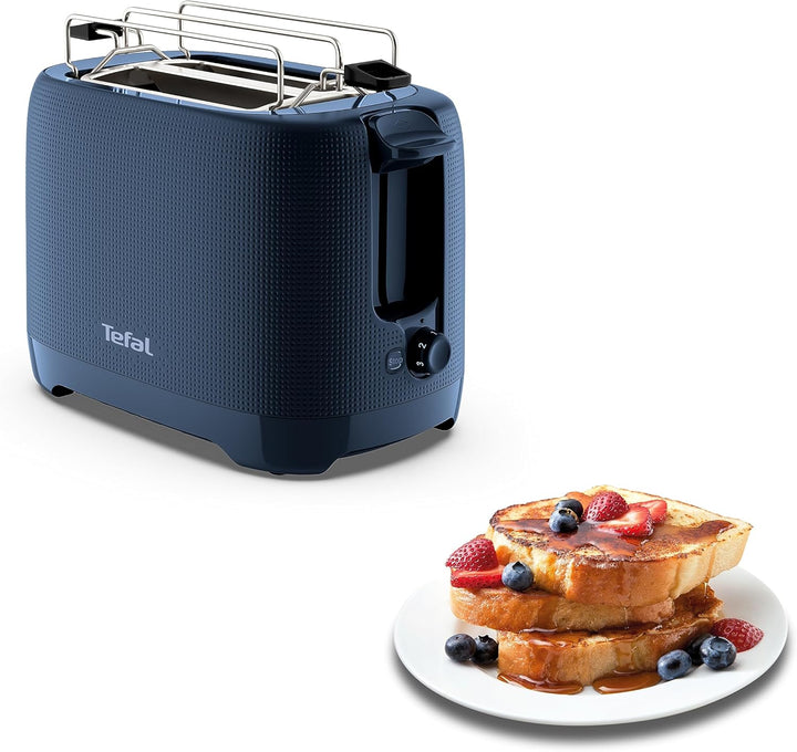 Tefal TT2M14 Morning Toaster | Doppelschlitz | elegantes Design | Brötchenaufsatz zum Aufwärmen | 7