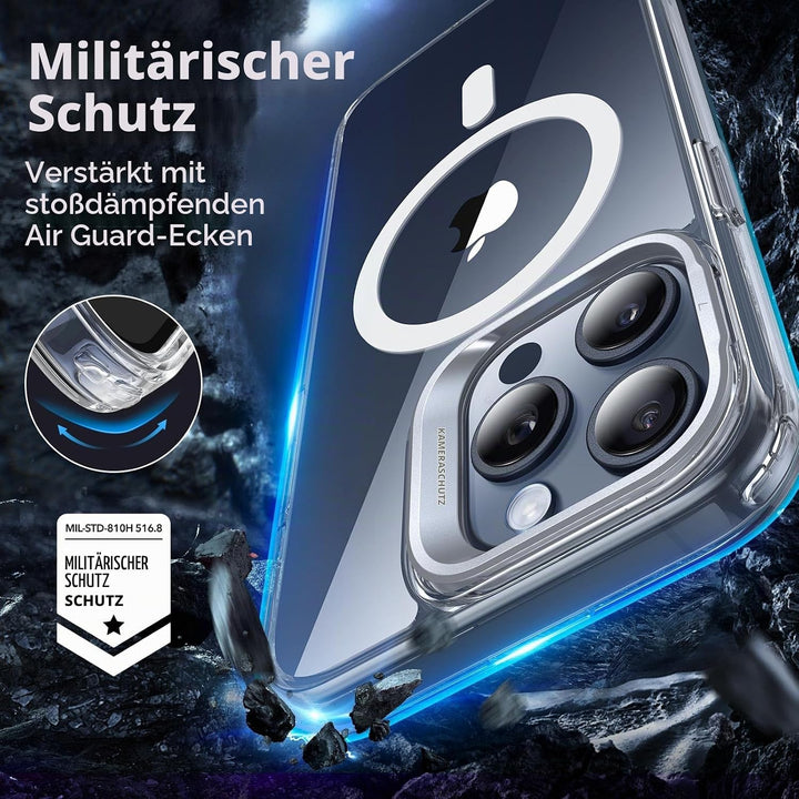 ESR für iPhone 13 Pro Hülle, Kompatibel mit MagSafe, Kamera Ständer Handyhülle iPhone 13 Pro Case, M