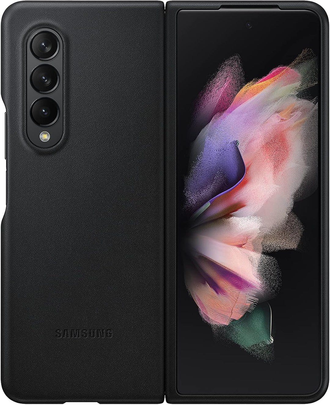 Samsung Leather Cover Smartphone Cover EF-VF926 für das Galaxy Z Fold3 5G, Handy-Hülle, echtes Leder