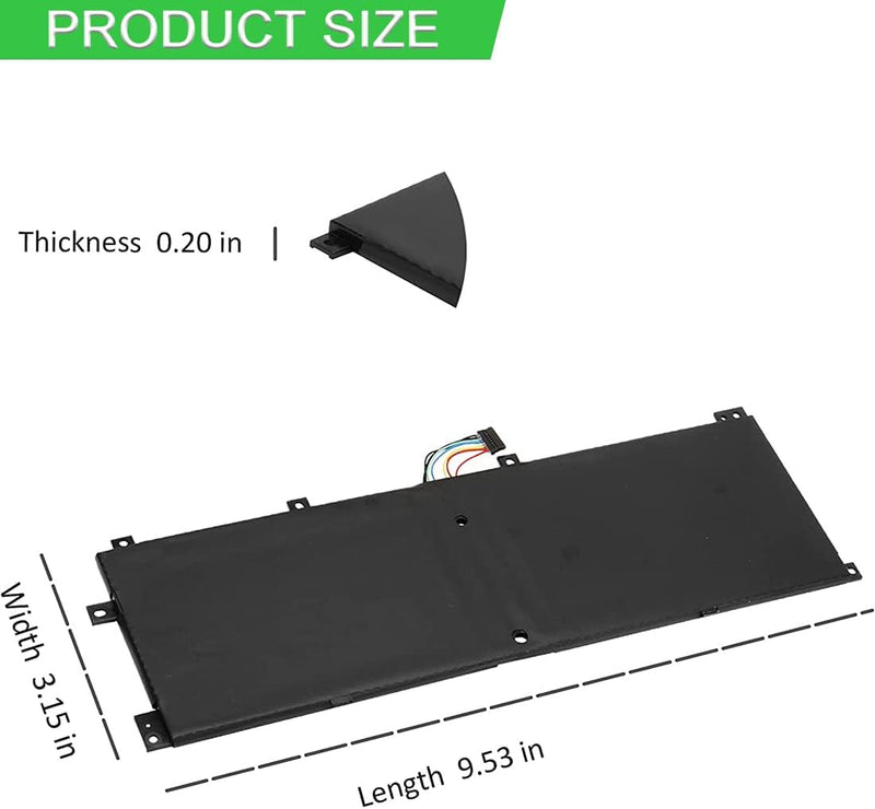 XITAIAN 7.68V 38Wh 4955mAh BSNO4170A5-AT Ersatz Laptop Akku für Lenovo Ideapad Miix 510 510-12IKB 52