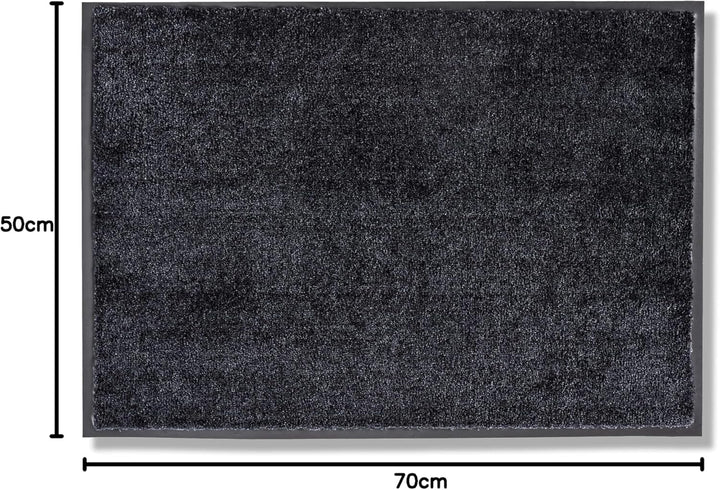 Schöner Wohnen Kollektion strapazierfähige Schmutzfangmatte Miami – getuftete Fussmatte 50x70 cm in