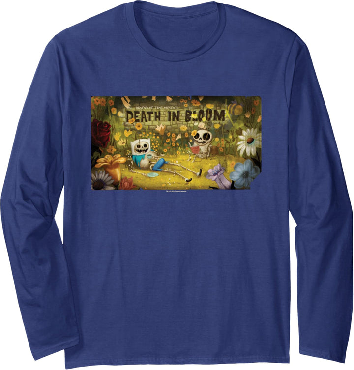Adventure Time Death In Bloom Card Langarmshirt