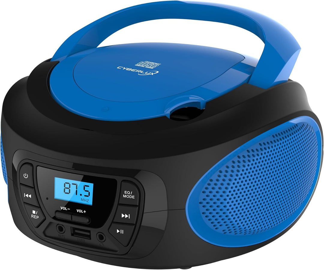 Tragbarer CD-Player | | CD/CD-R | USB | FM Radio | AUX-In | Kopfhöreranschluss | Kinder Radio | Boom