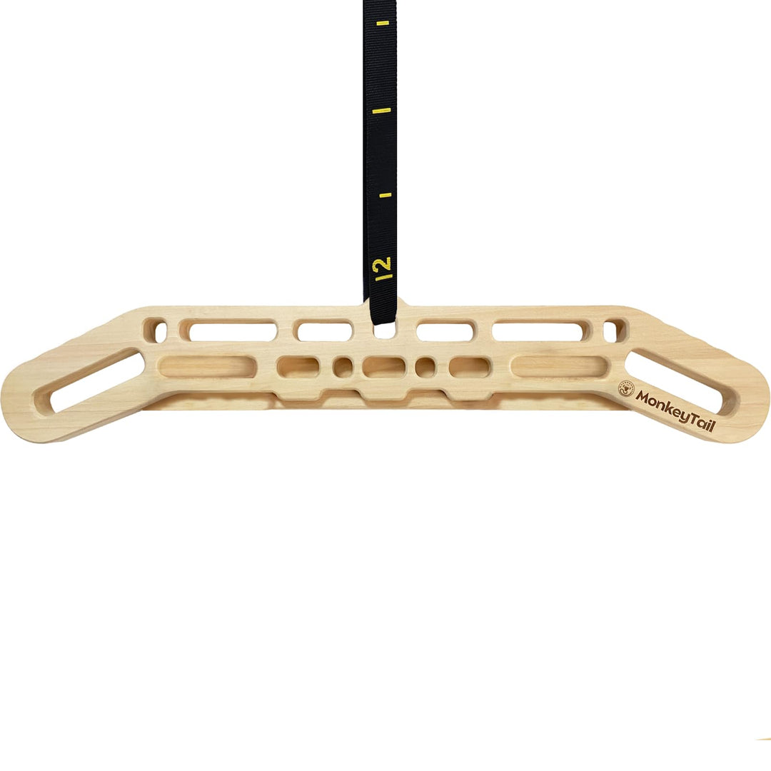 MonkeyTail Climbing Board, Hangboard für Fingertraining, Grip Hangboard, Bouldering Equipment für al
